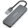 Aisens Hub USB 3.2 Gen 2 con 4 Puertos (2x USB-A y 2x USB-C), 10 Gbps, Gris